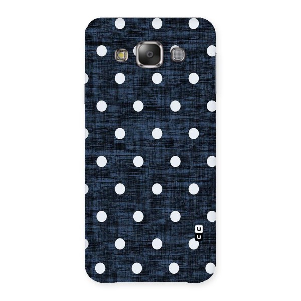 Textured Dots Back Case for Galaxy E7