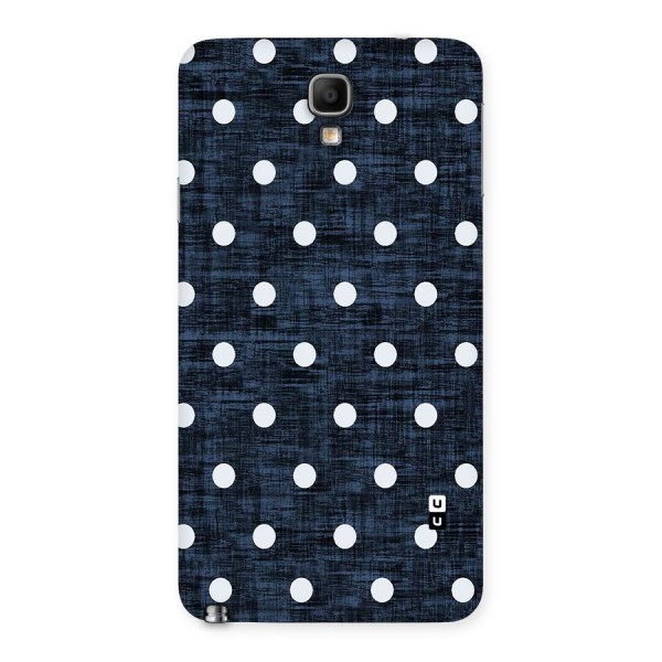 Textured Dots Back Case for Galaxy Note 3 Neo