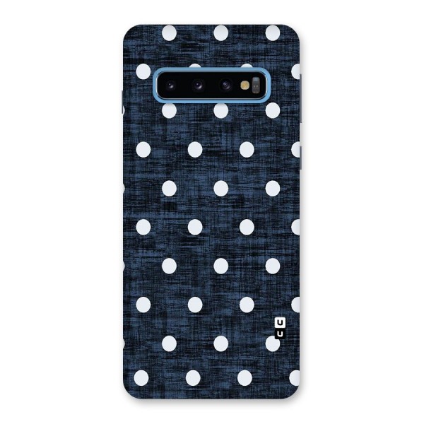 Textured Dots Back Case for Galaxy S10