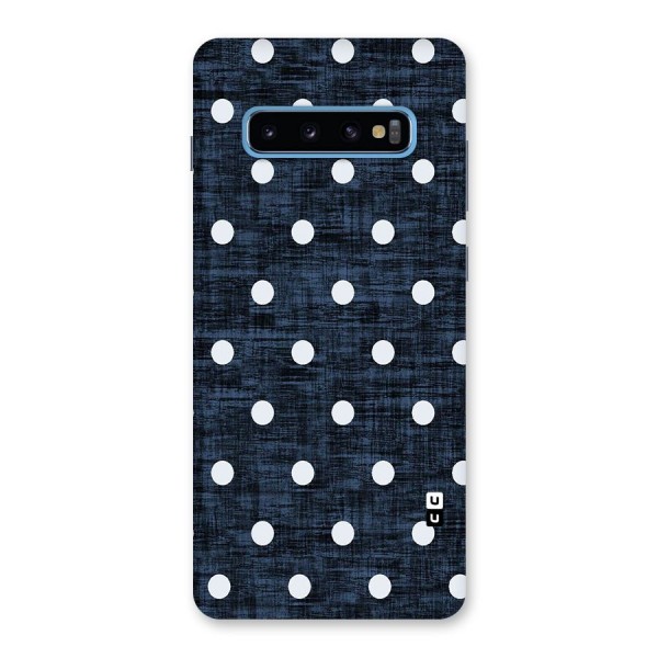 Textured Dots Back Case for Galaxy S10 Plus