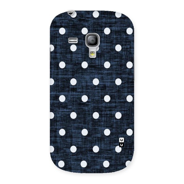Textured Dots Back Case for Galaxy S3 Mini