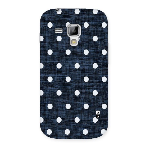 Textured Dots Back Case for Galaxy S Duos