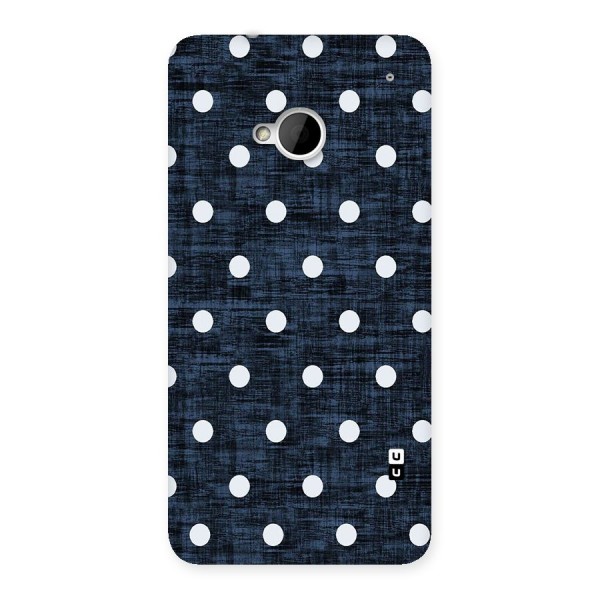 Textured Dots Back Case for HTC One M7