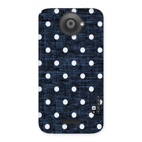 Textured Dots Back Case for HTC One X