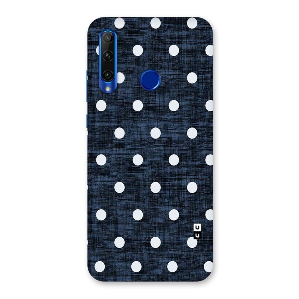 Textured Dots Back Case for Honor 20i