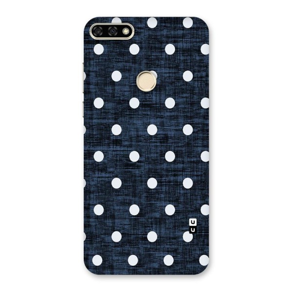 Textured Dots Back Case for Honor 7A