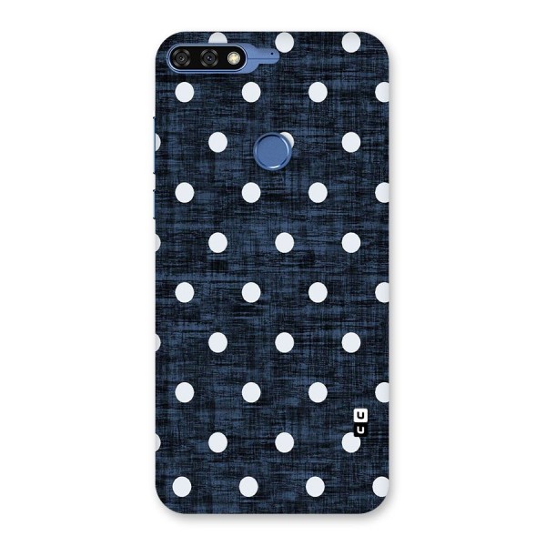 Textured Dots Back Case for Honor 7C