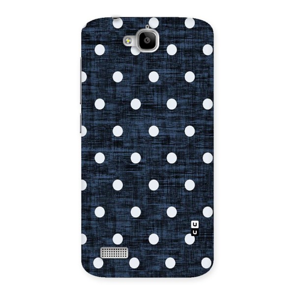 Textured Dots Back Case for Honor Holly