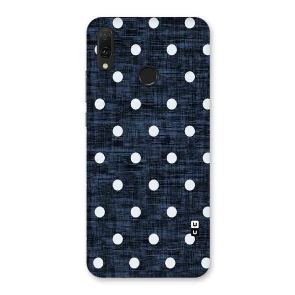 Textured Dots Back Case for Huawei Y9 (2019)