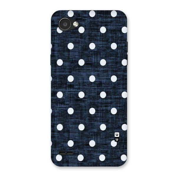 Textured Dots Back Case for LG Q6