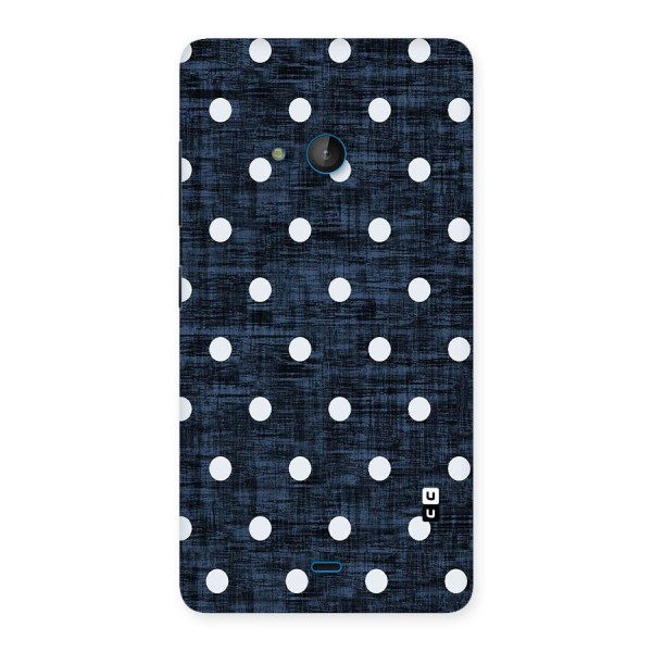 Textured Dots Back Case for Lumia 540