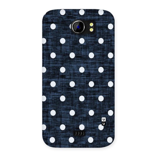 Textured Dots Back Case for Micromax Canvas 2 A110