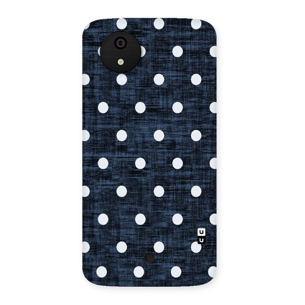 Textured Dots Back Case for Micromax Canvas A1