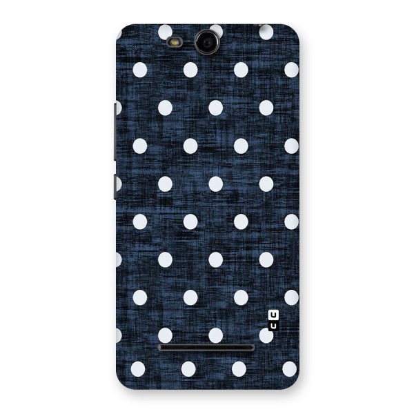Textured Dots Back Case for Micromax Canvas Juice 3 Q392