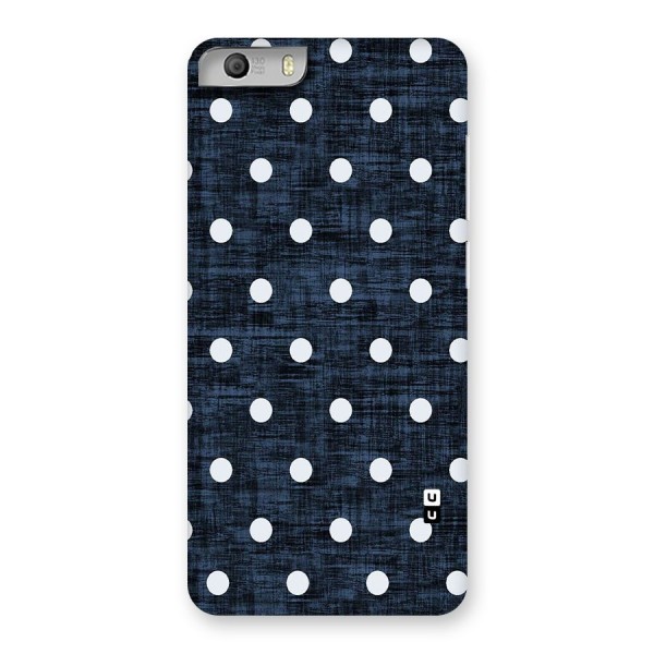 Textured Dots Back Case for Micromax Canvas Knight 2
