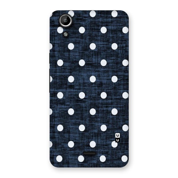 Textured Dots Back Case for Micromax Canvas Selfie Lens Q345