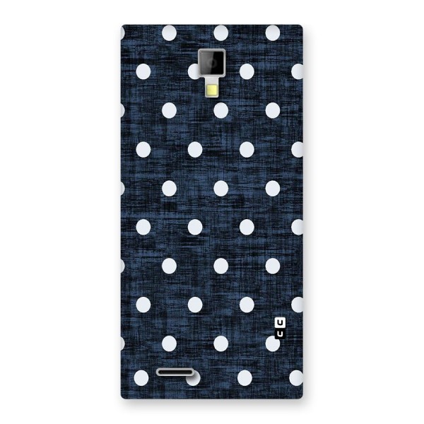 Textured Dots Back Case for Micromax Canvas Xpress A99