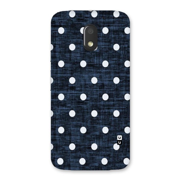 Textured Dots Back Case for Moto E3 Power