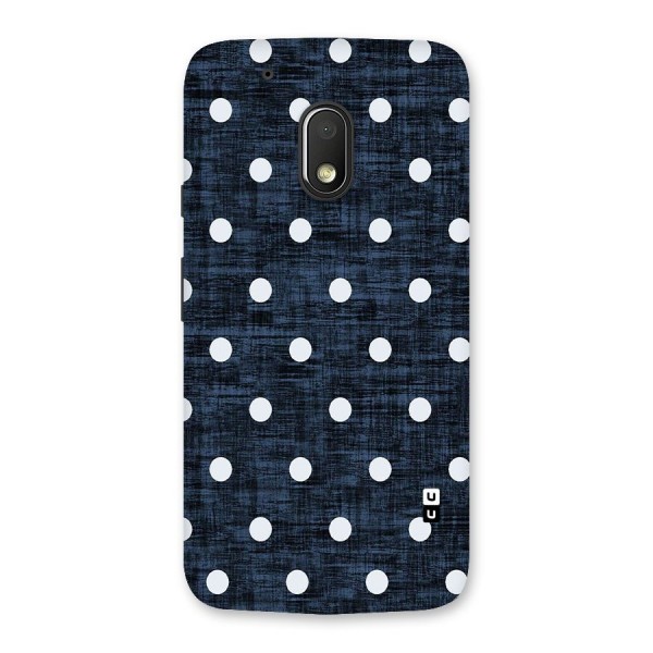Textured Dots Back Case for Moto G4 Play