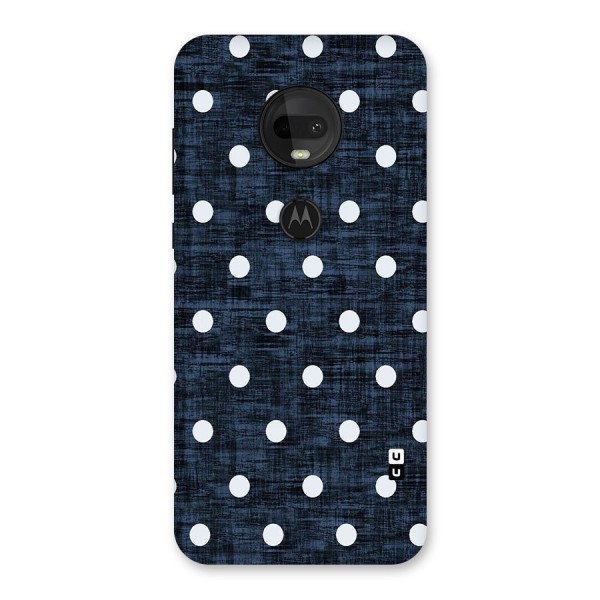 Textured Dots Back Case for Moto G7