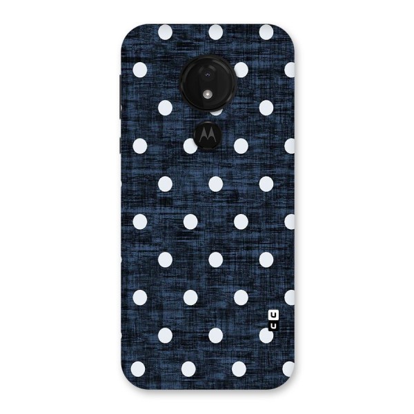 Textured Dots Back Case for Moto G7 Power