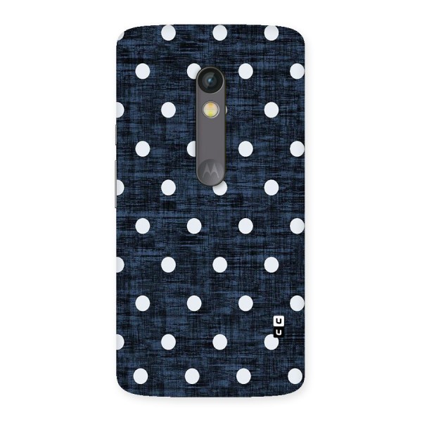 Textured Dots Back Case for Moto X Play