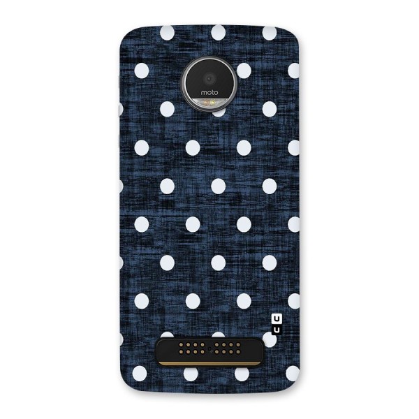 Textured Dots Back Case for Moto Z Play