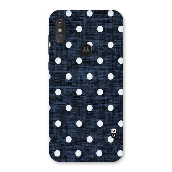 Textured Dots Back Case for Motorola One Power