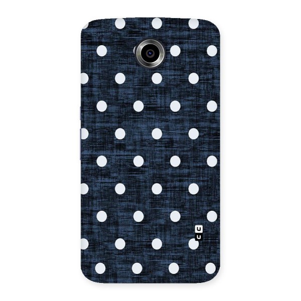 Textured Dots Back Case for Nexsus 6