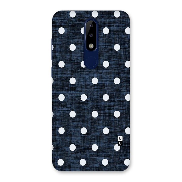 Textured Dots Back Case for Nokia 5.1 Plus