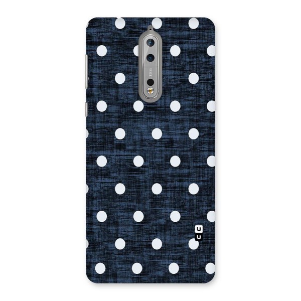 Textured Dots Back Case for Nokia 8