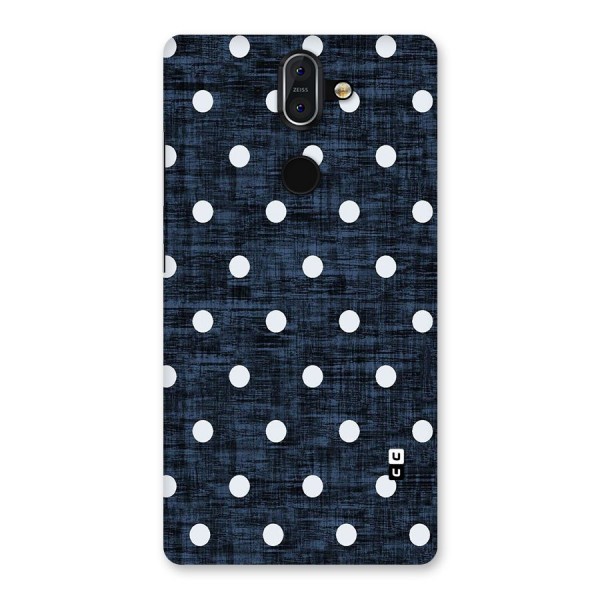Textured Dots Back Case for Nokia 8 Sirocco