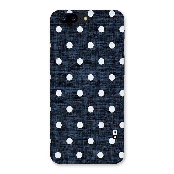 Textured Dots Back Case for OnePlus 5