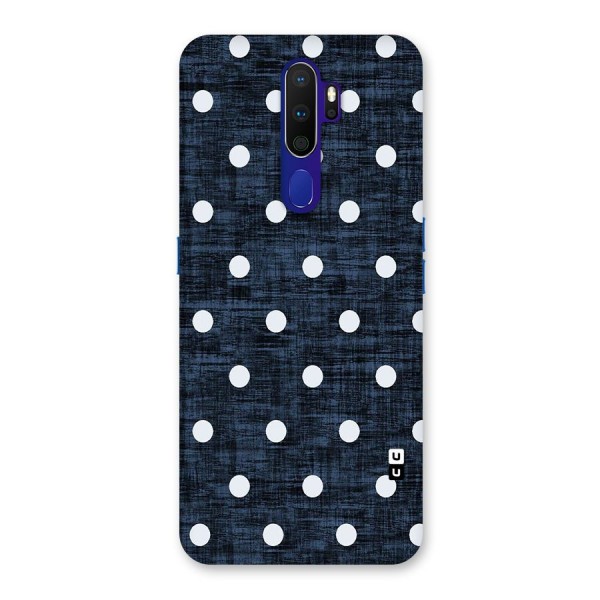 Textured Dots Back Case for Oppo A9 (2020)
