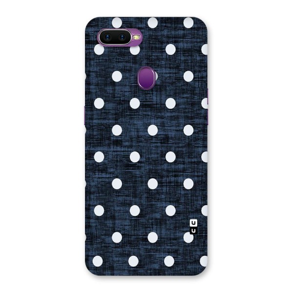Textured Dots Back Case for Oppo F9