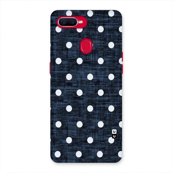 Textured Dots Back Case for Oppo F9 Pro