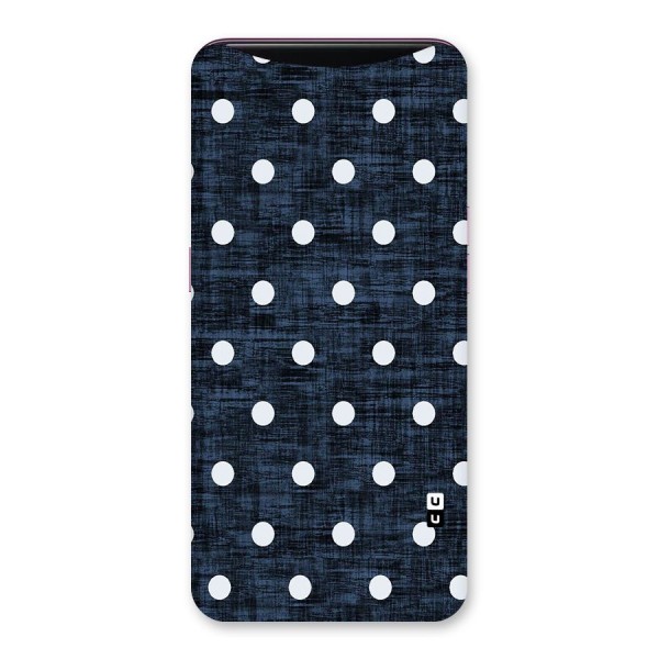 Textured Dots Back Case for Oppo Find X
