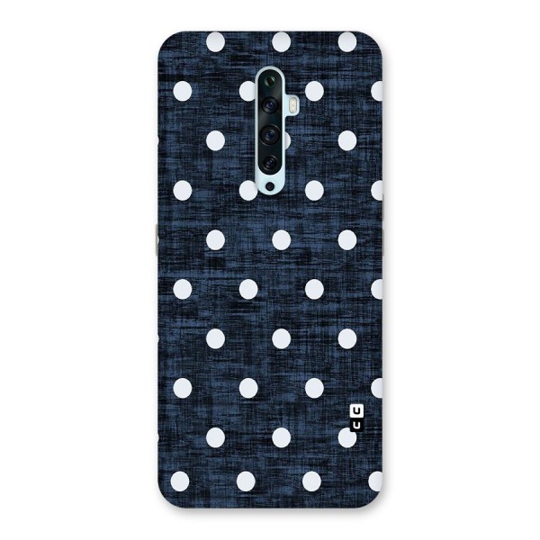 Textured Dots Back Case for Oppo Reno2 F
