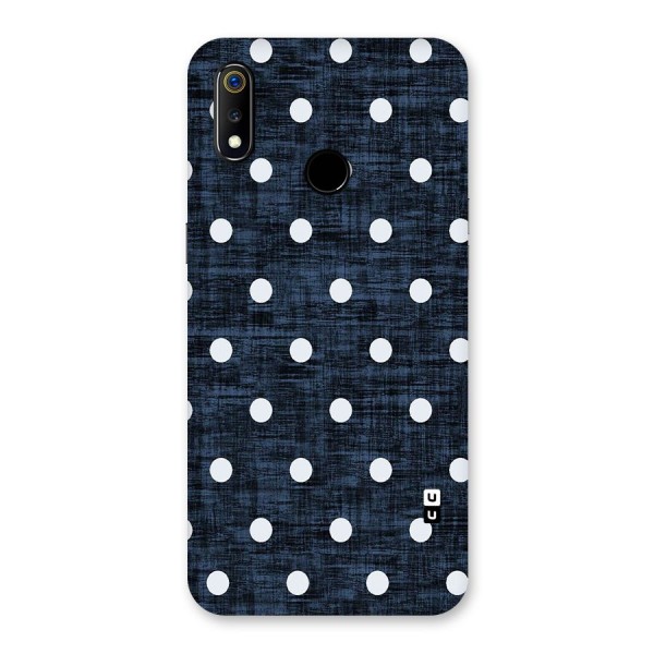 Textured Dots Back Case for Realme 3