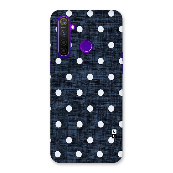 Textured Dots Back Case for Realme 5 Pro