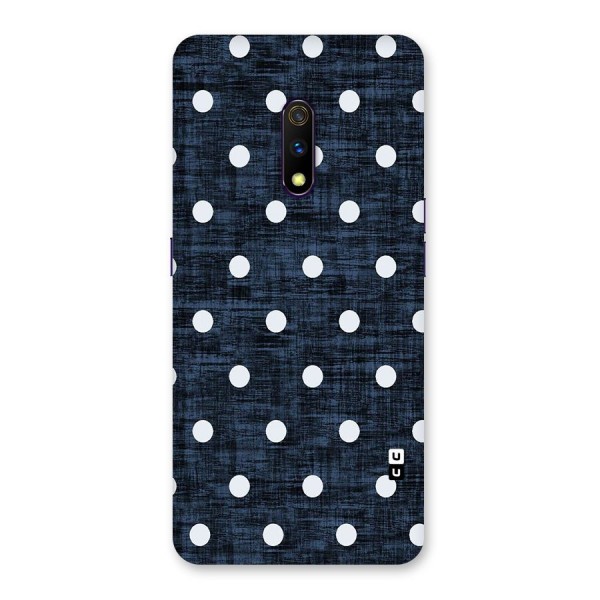 Textured Dots Back Case for Realme X