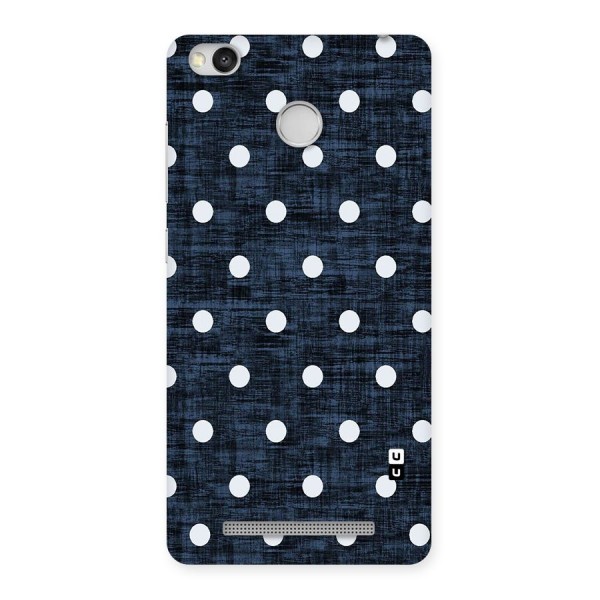 Textured Dots Back Case for Redmi 3S Prime