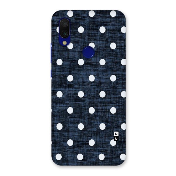 Textured Dots Back Case for Redmi 7