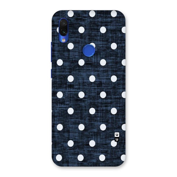 Textured Dots Back Case for Redmi Note 7S