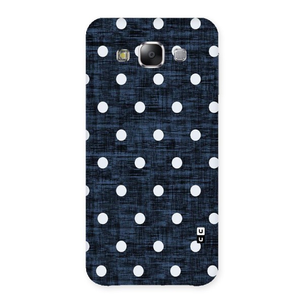 Textured Dots Back Case for Samsung Galaxy E5