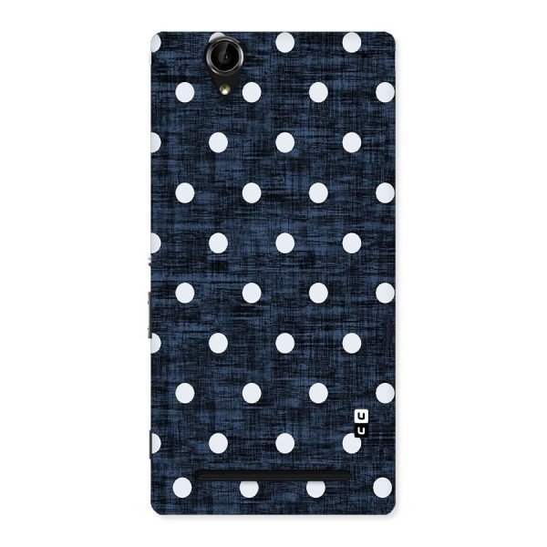 Textured Dots Back Case for Sony Xperia T2