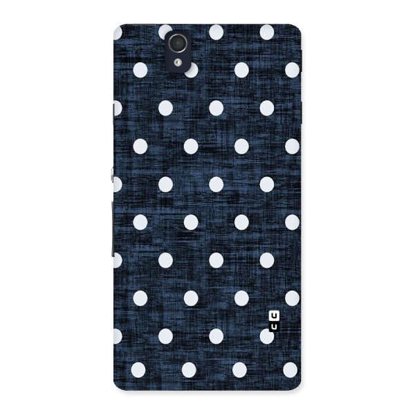 Textured Dots Back Case for Sony Xperia Z