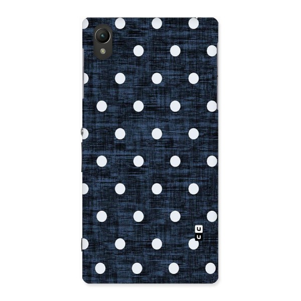 Textured Dots Back Case for Sony Xperia Z1