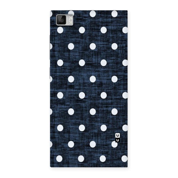 Textured Dots Back Case for Xiaomi Mi3