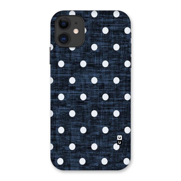 Textured Dots Back Case for iPhone 11